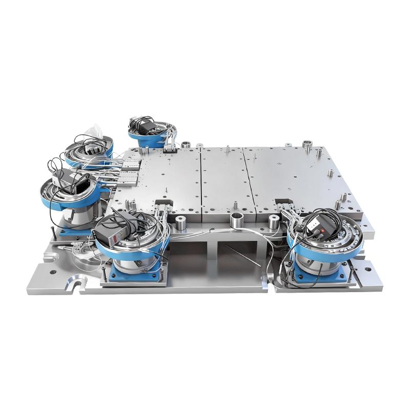 Awtomatikong riveting mol para sa malaking computer machine base